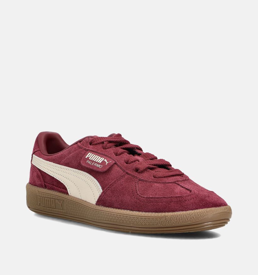 Puma Palermo Bordeaux Sneakers voor dames (359151) - geschikt voor steunzolen