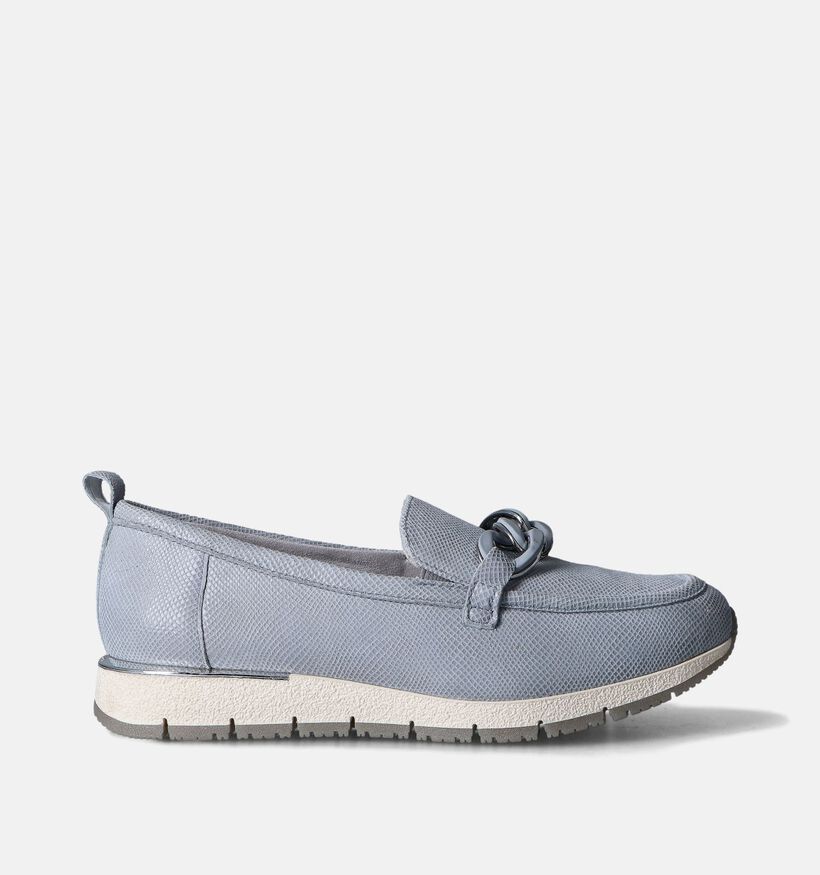 Tamaris Pure Relax Blauwe Instappers voor dames (351599) - geschikt voor steunzolen