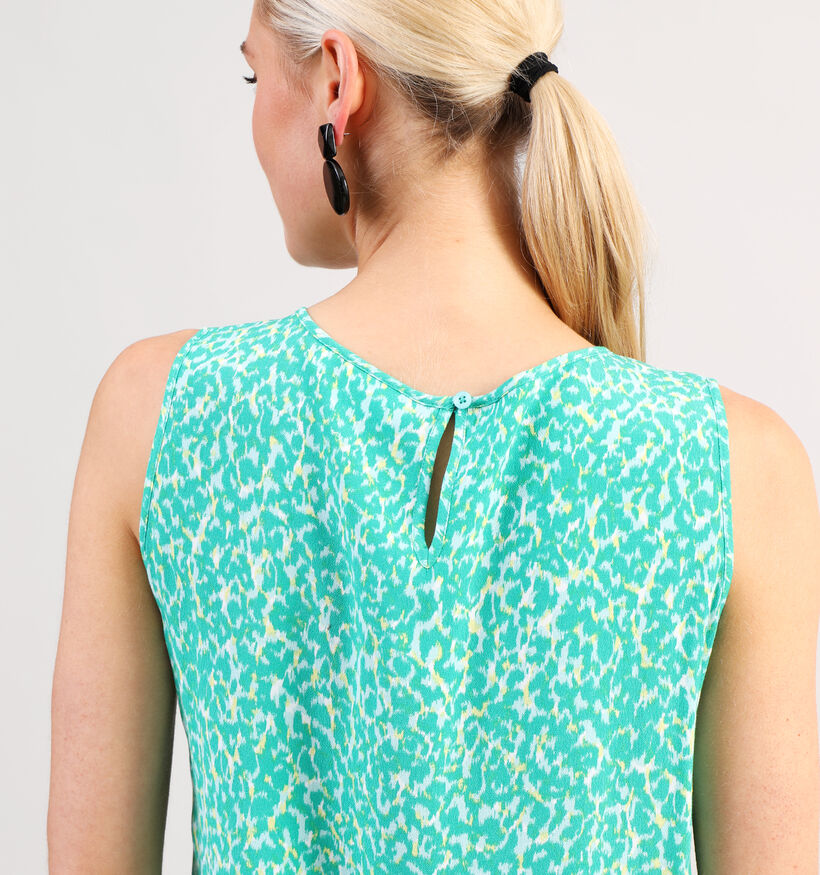 comma casual identity Débardeur en Vert pour femmes (345064)