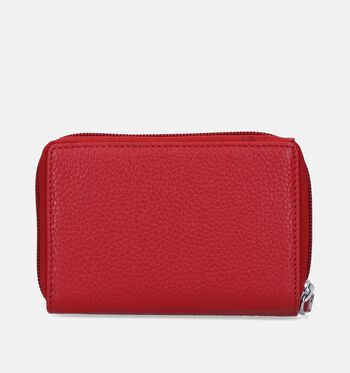 Euro-Leather Portemonnees Zwart/Cognac/Blauw/Rood