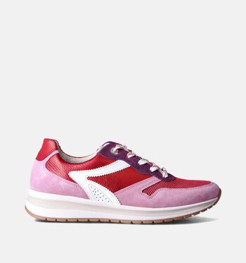 Gabor Comfort Low Sneakers Rood