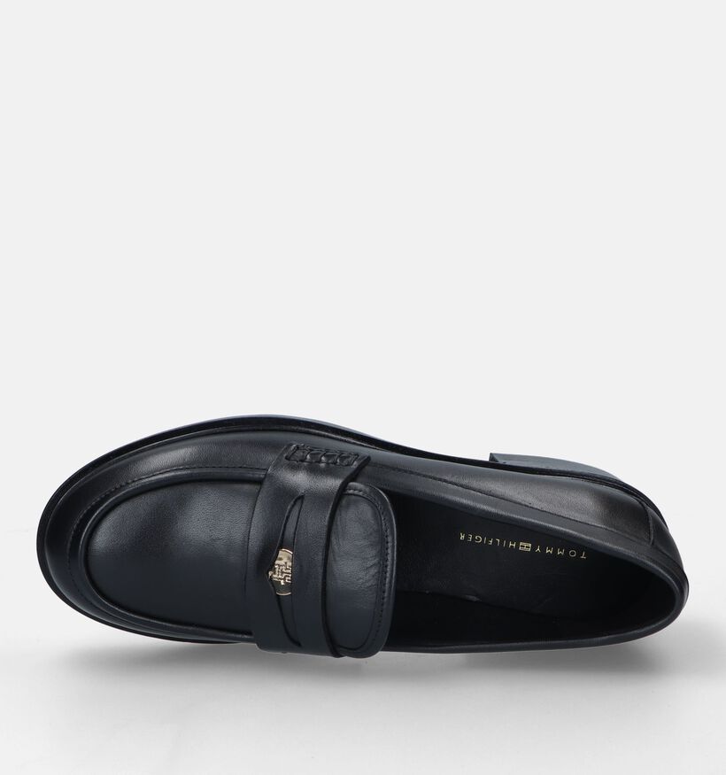 Tommy Hilfiger Iconic Zwarte Mocassins voor dames (326169)
