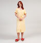 Pieces Nya Gele Midi jurk voor dames (357394)