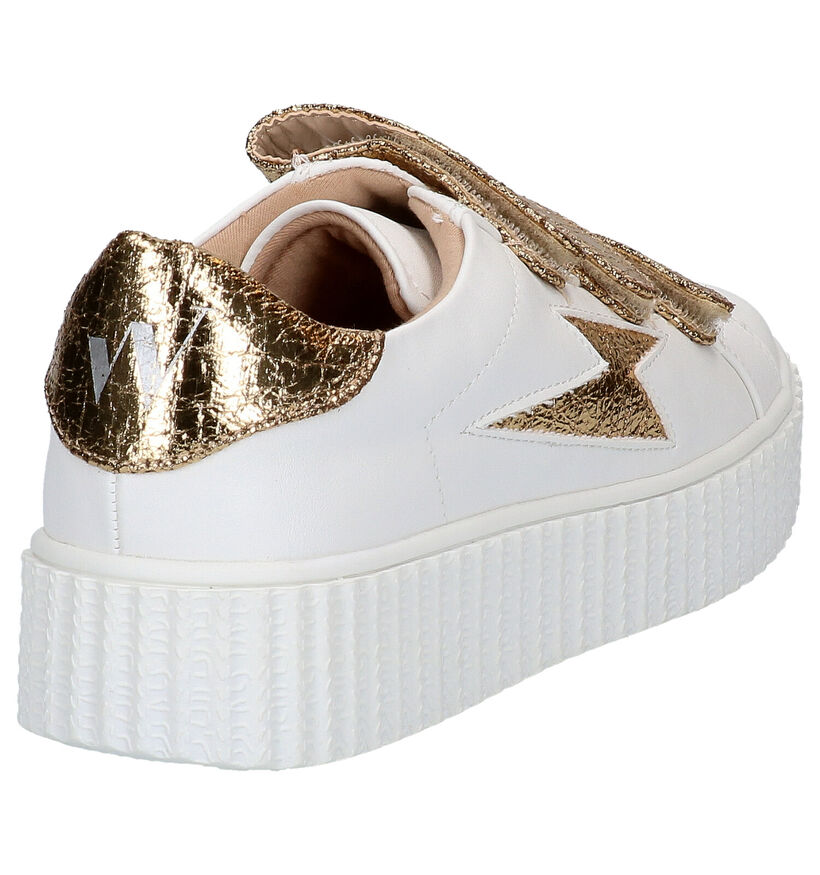 Vanessa Wu Witte Sneakers in kunstleer (277326)