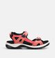 ECCO Offroad Sandales plates en Rouge pour femmes (369780)