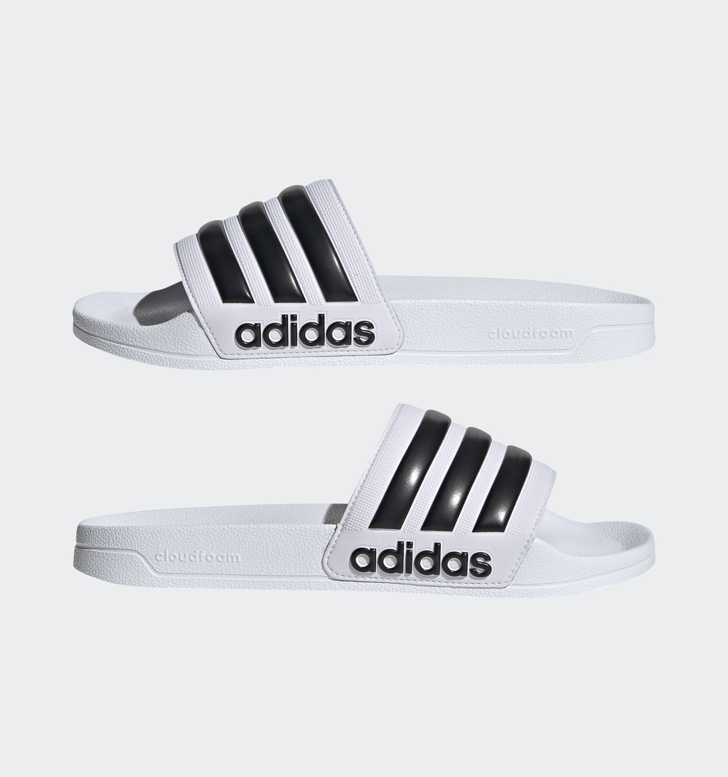 Witte adidas badslippers discount