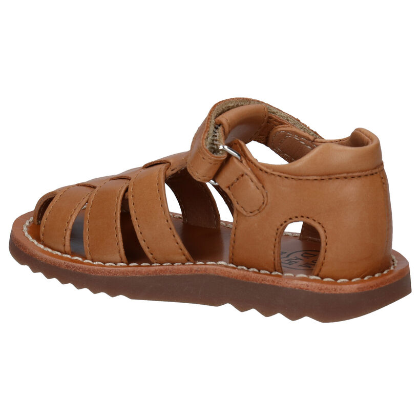 Pom d'Api Waff Papy Cognac Sandalen voor jongens (304805)