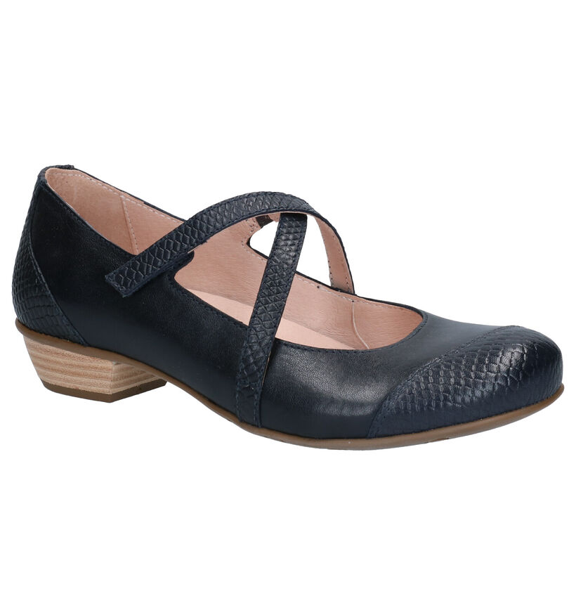 Brako Anatomics Blauwe Pumps in leer (272896)