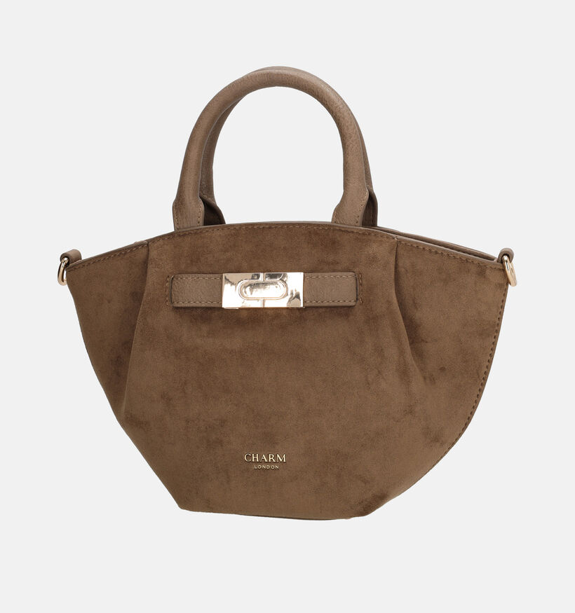 Charm London Taupe Handtas voor dames (380946)