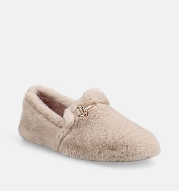 Macarena Low Pantoffels Beige/Roze