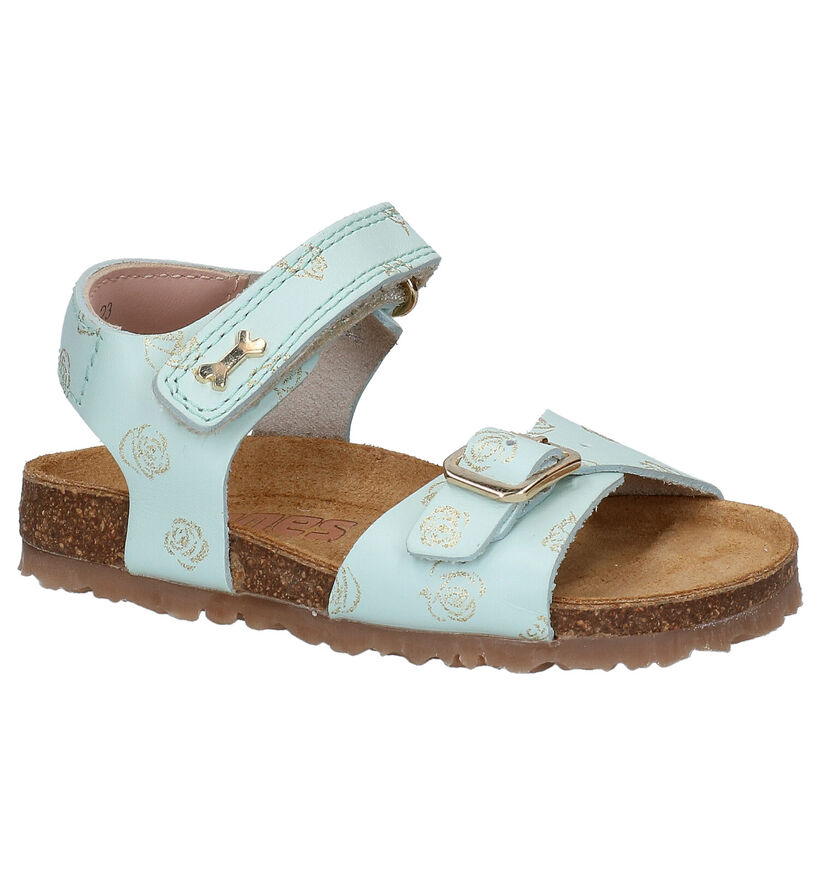 STONES and BONES Crast Witte Sandalen in leer (287861)