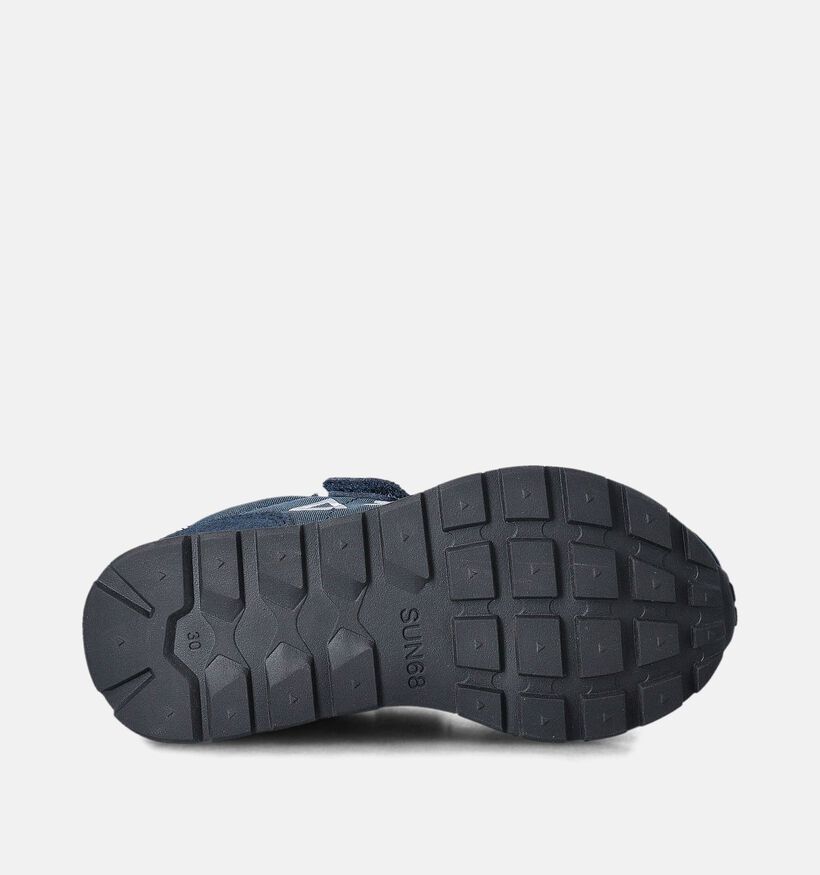 Sun68 Tom Fluo Baskets en Bleu foncé pour filles, garçons (352440) - pour semelles orthopédiques