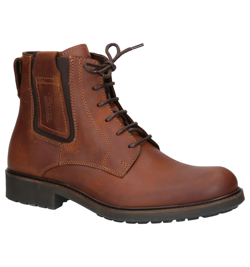 Camel Active Chelsea Bottines en Marron en cuir (259390)