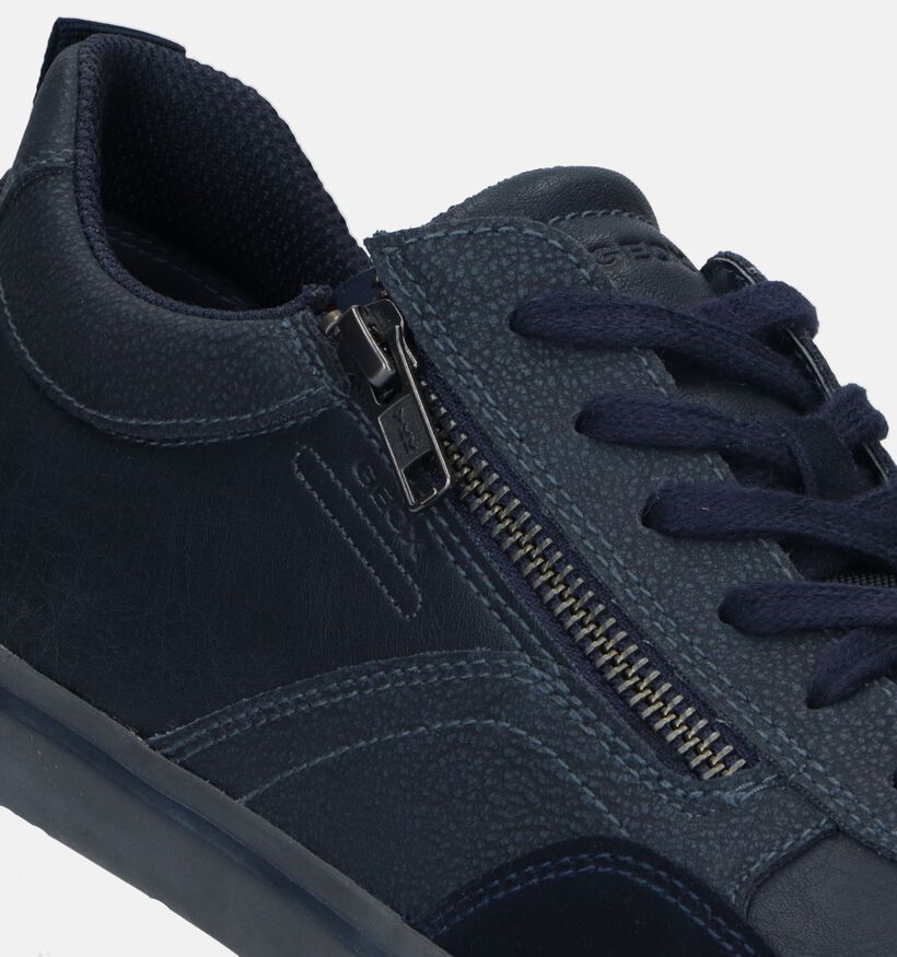 Geox Optek U Elver Chaussures basses en Bleu pour hommes (328360) - pour semelles orthopédiques