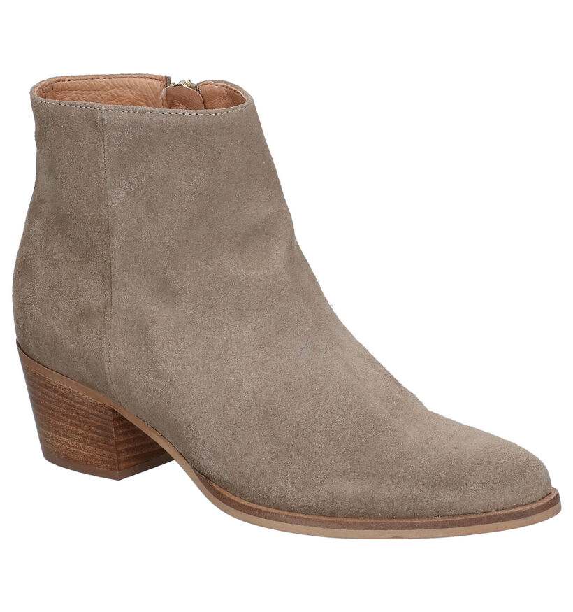 Gosh Santiags en Taupe en nubuck (287435)