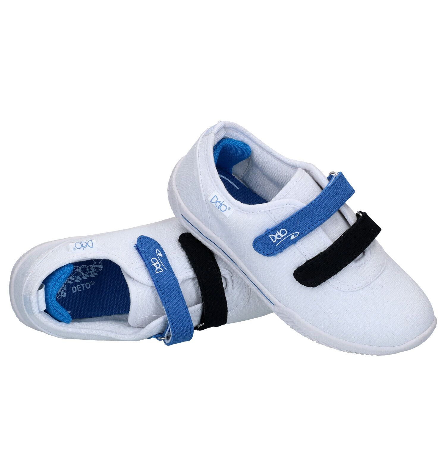 Deto Pantoufles de gym en Blanc | TORFS.BE | Livraison et retour gratuits