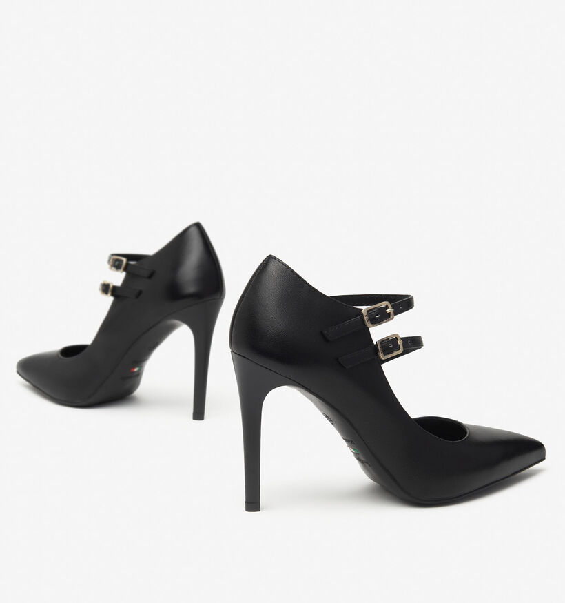 NeroGiardini Zwarte Pumps met Bandjes voor dames (361711)