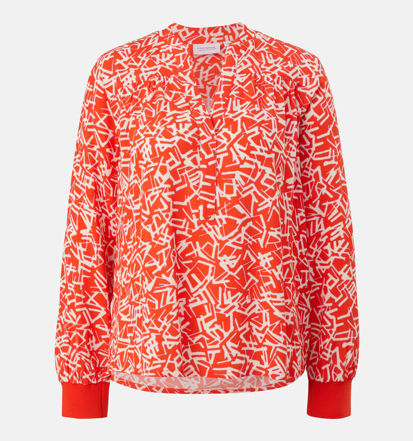 comma casual identity Rode Blouse voor dames (334801)