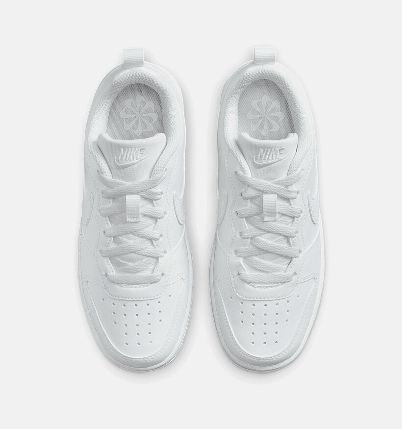 Nike Court Borough LOW 2 GS Witte Sneakers voor meisjes, jongens (350497)