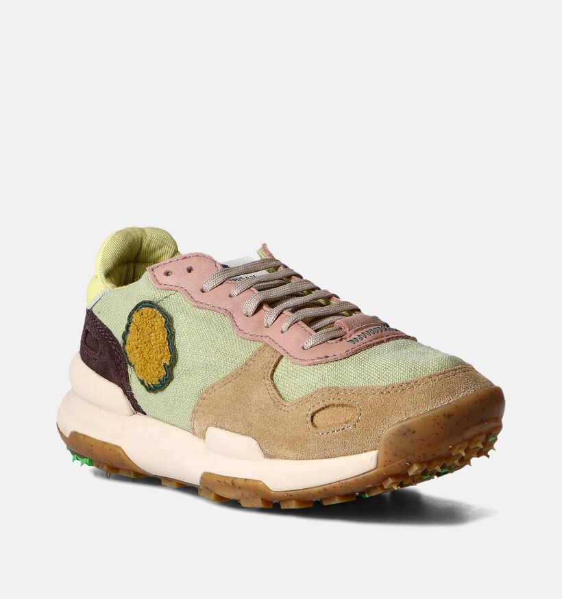 Satorisan Baskets casual en Vert pour femmes (356722) - pour semelles orthopédiques