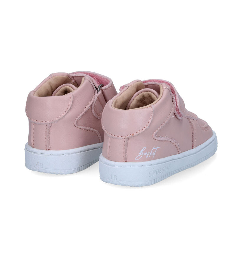 Shoesme Roze Hoge Schoenen voor meisjes (308136) - geschikt voor steunzolen