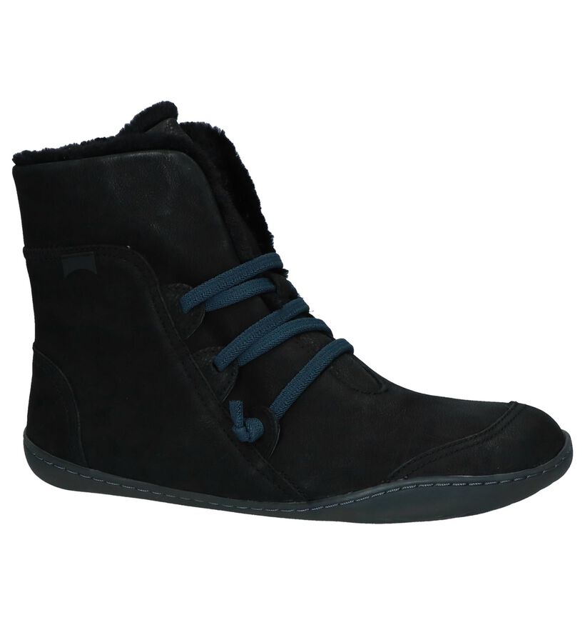 Camper Bottillons en Noir en nubuck (226168)