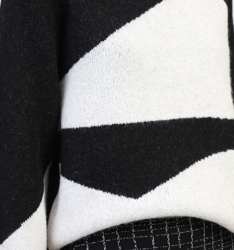 Vila Cilia Zwarte Gebreide trui voor dames (344255)