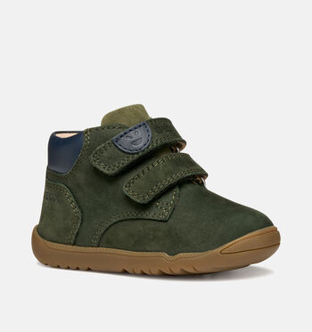 Geox Sneakers Bruin/Groen
