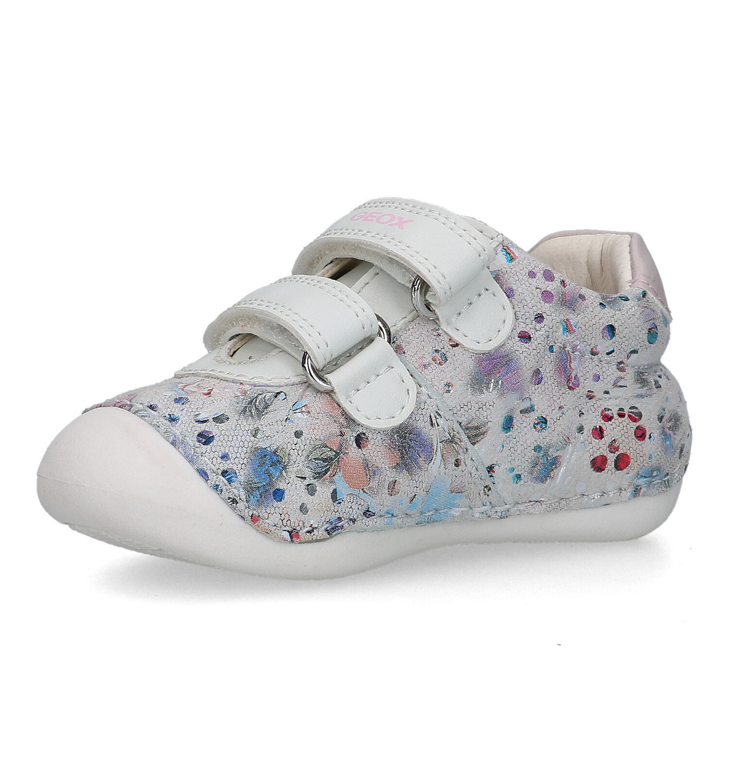 Geox Tutim Witte Babyschoentjes Meisjes Babyschoenen Online op TORFS.BE