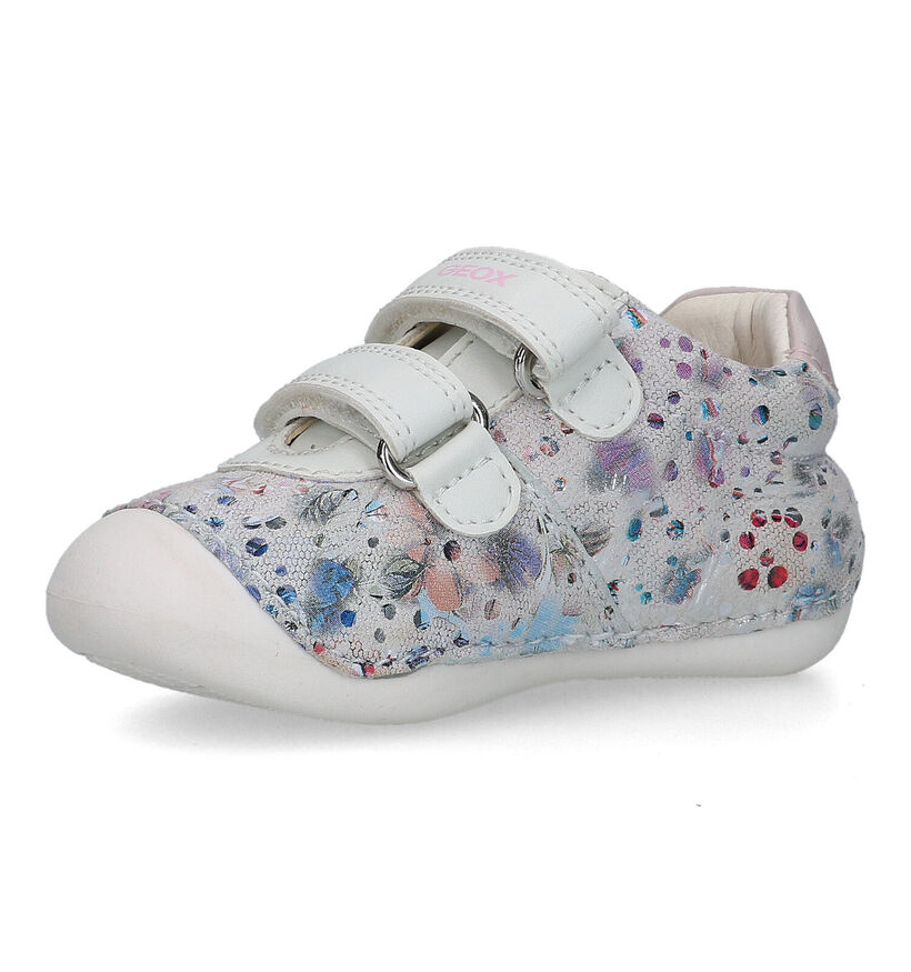 Geox Tutim Chaussures pour bébé en Blanc pour filles (320639) - pour semelles orthopédiques