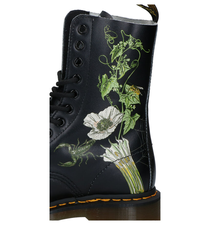 Dr. Martens 1490 WB Zwarte Boots in leer (253433)