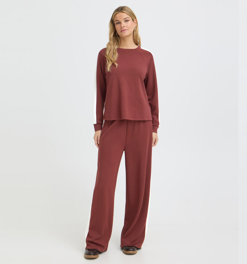 Fransa Aurora Bordeaux Sweater voor dames (377890)