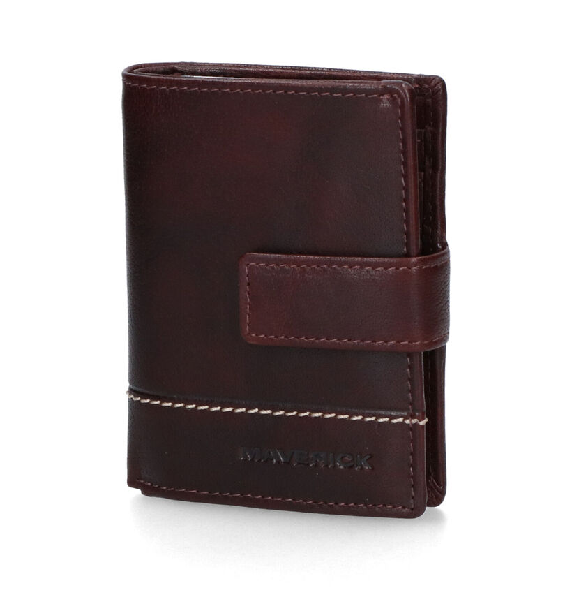 Maverick Porte-carte en Cognac pour hommes (341275)