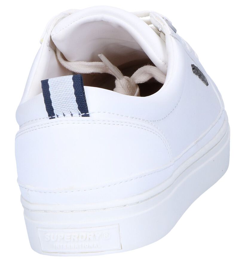 Superdry Chaussures basses en Blanc en simili cuir (251379)