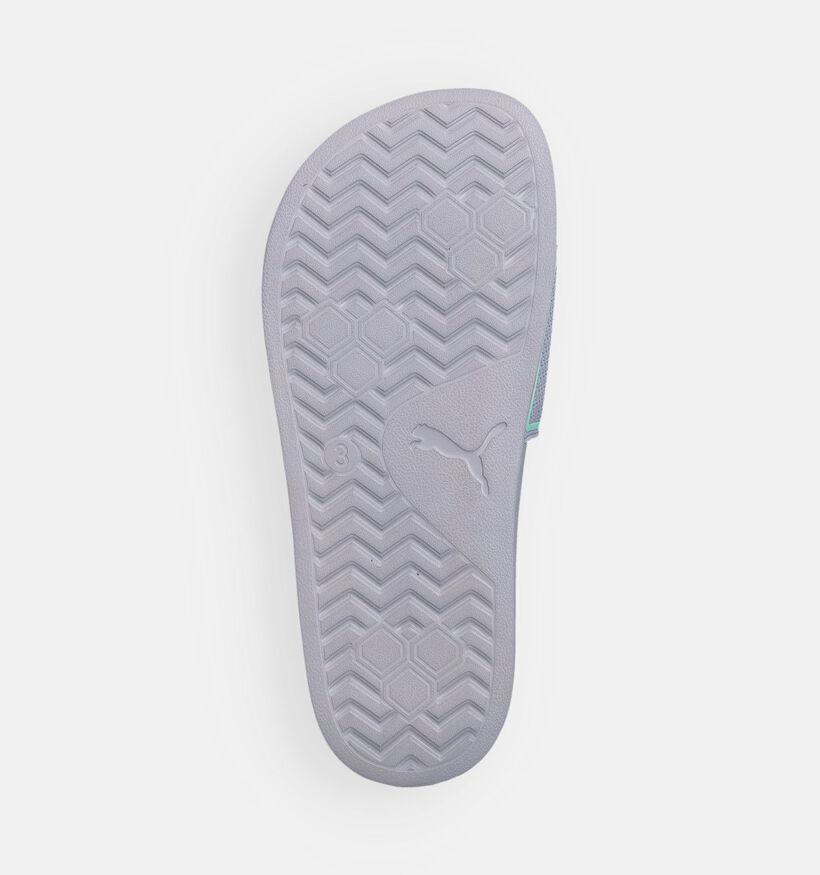 Puma Leadcat Claquettes en Argent pour filles (366629)