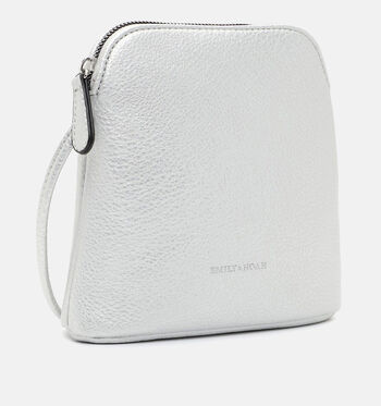 Emily & Noah Crossbody tassen Wit/Goud/Zilver
