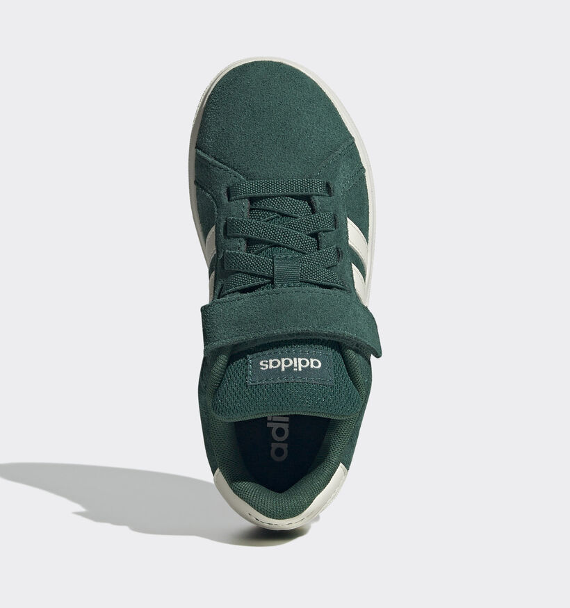 adidas Grand Court 00s Groene Sneakers voor jongens, meisjes (359655) - geschikt voor steunzolen