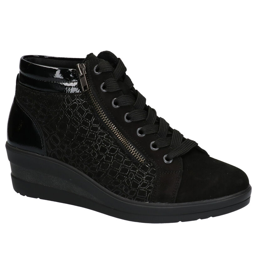 Remonte Zwarte Bottines in kunstleer (253745)