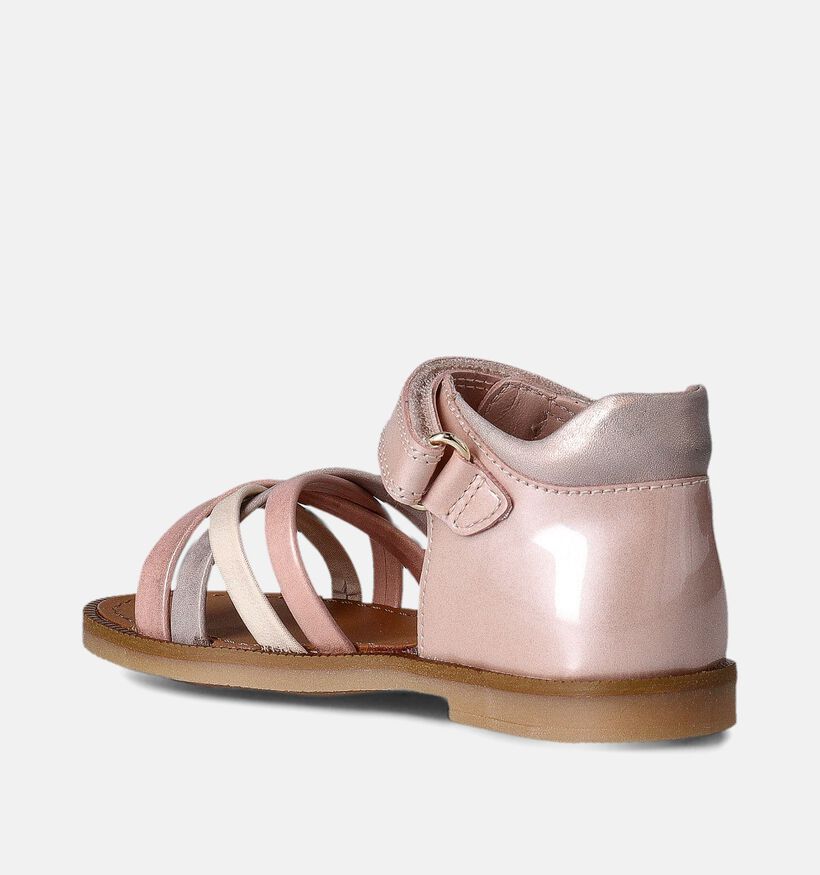 STONES and BONES Mire Sandales en Rose pour filles (352705)