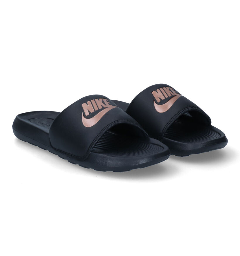 Nike Victori One Claquettes de piscine en Jaune pour femmes (302553)