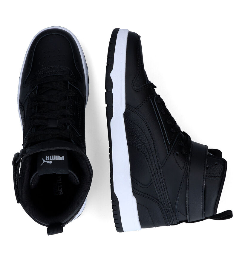 Puma RBD Game Baskets en Noir pour garçons (318735)