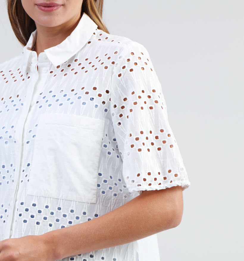 Vila Tia Witte Blouse voor dames (330209)