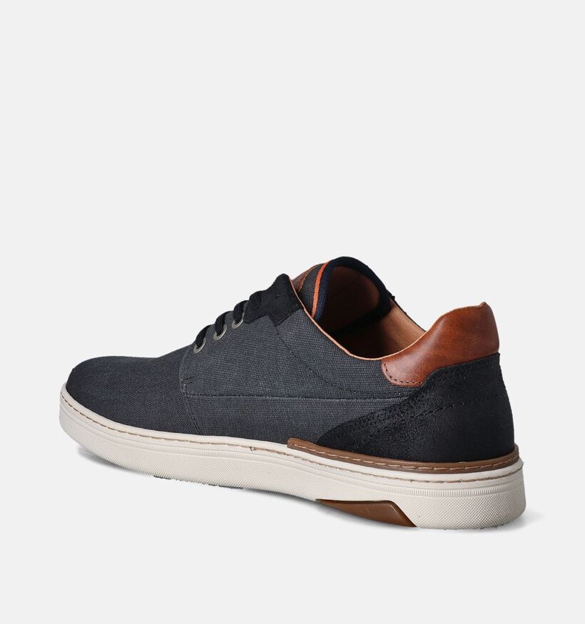 La Strada Blauwe Veterschoenen voor heren (358362) - geschikt voor steunzolen