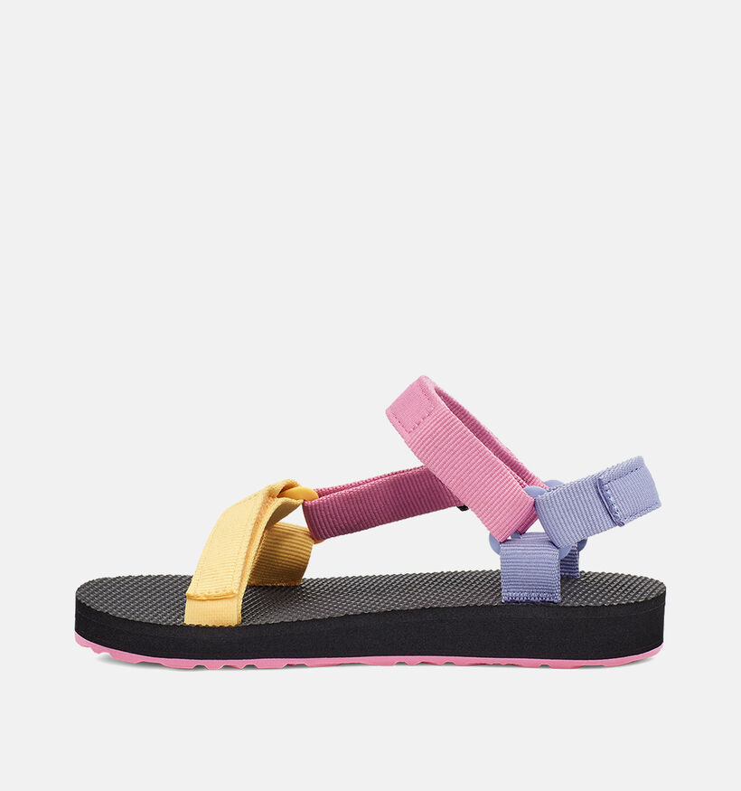 Teva Original Sandales de marche en Rose pour filles (353992)