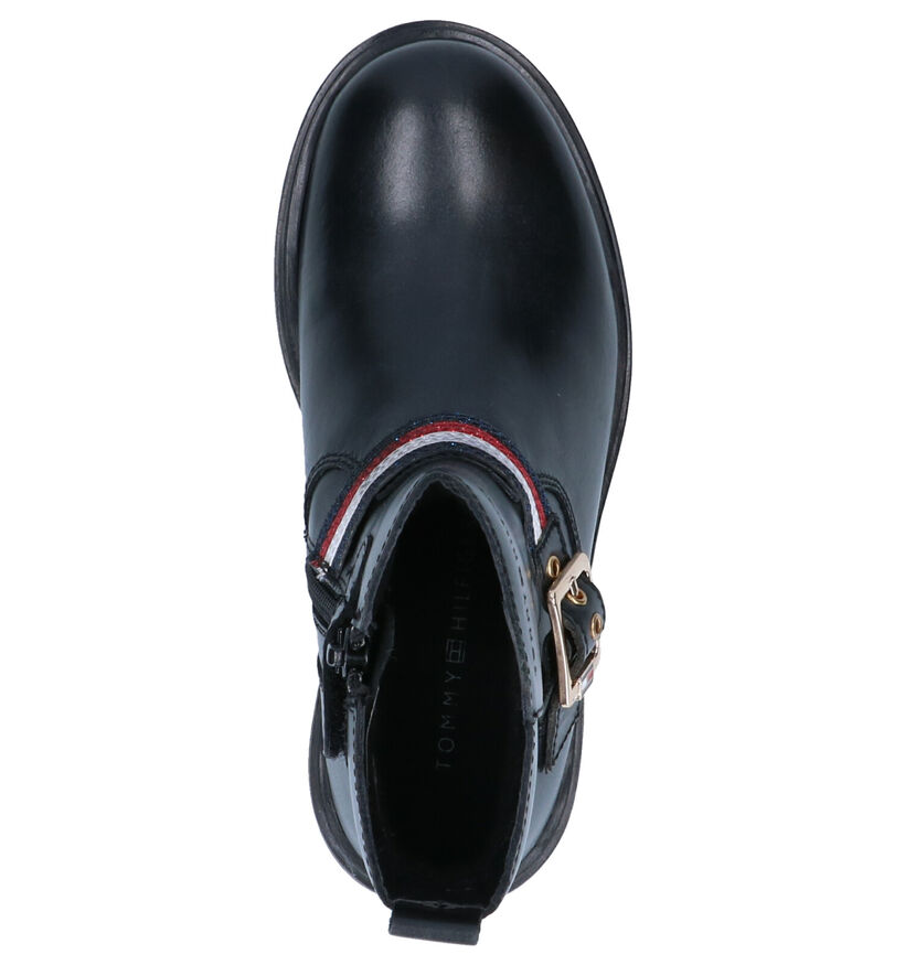 Tommy Hilfiger Chaussures hautes en Noir en cuir (256952)