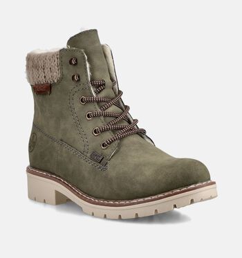 Rieker High Boots Taupe/Groen