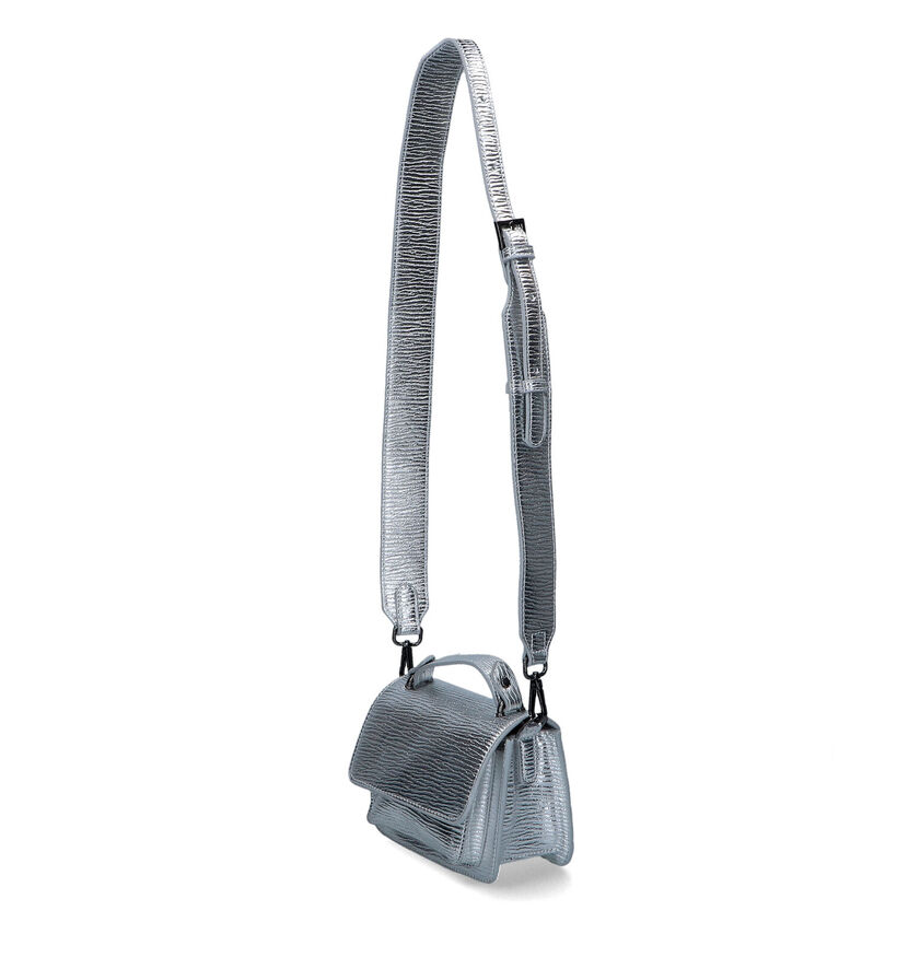 Hvisk Renei Metallic Sac porté croisé en Vert pour femmes (316679)