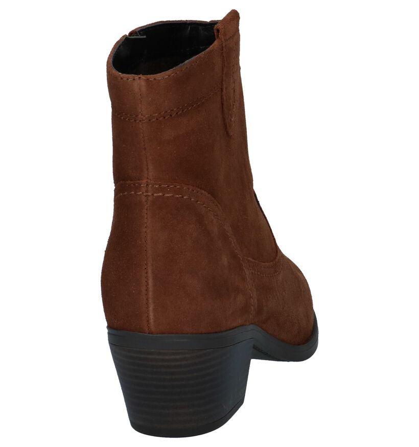 Tamaris Bruine Western Boots in daim (247333)