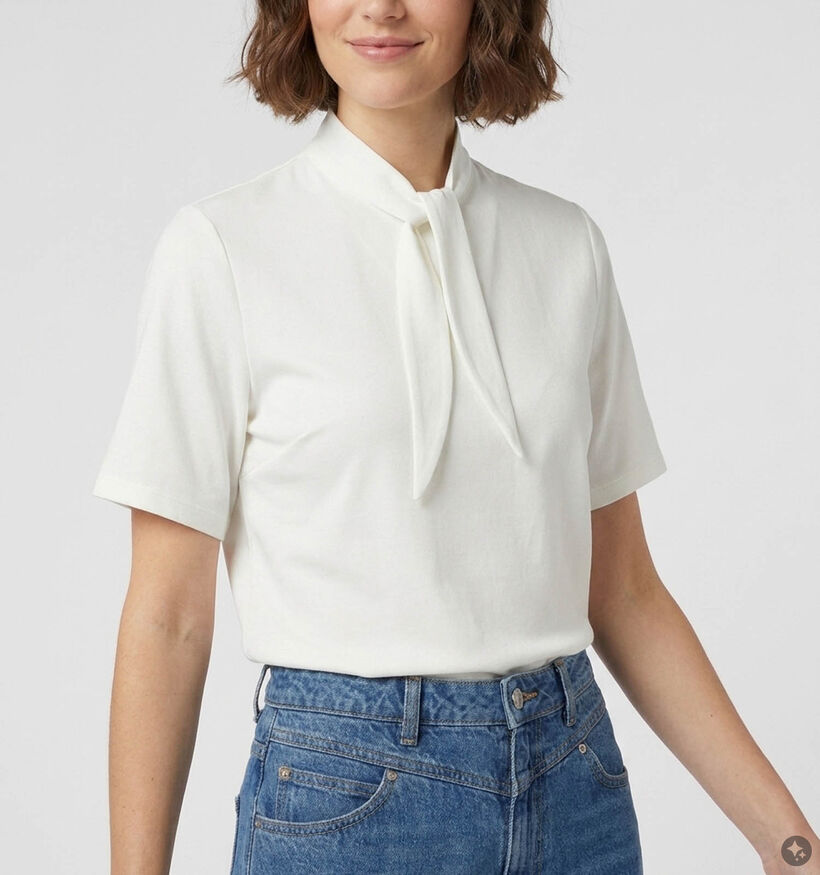 Vero Moda Kelly Witte T-shirt voor dames (385876)