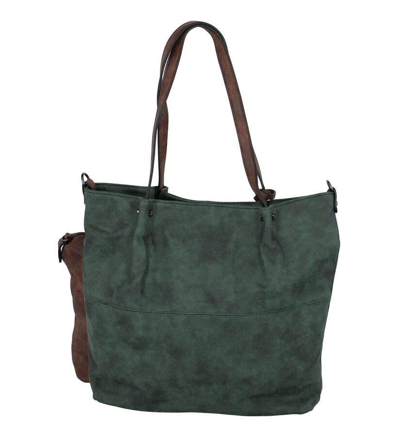 Emily & Noah Grijze Bag in Bag Shopper Tas in kunstleer (284365)